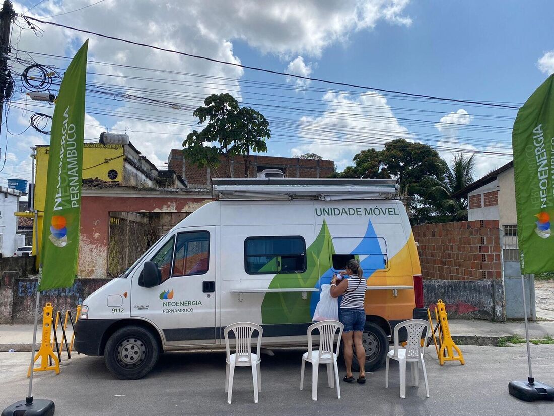 Unidade móvel da Neoenergia