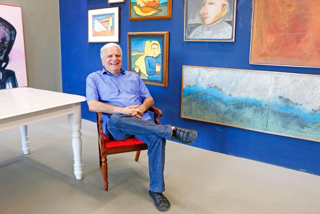 O artista Carlos Pragana é o homenageado da XIV Exposição de Artes do IMIP