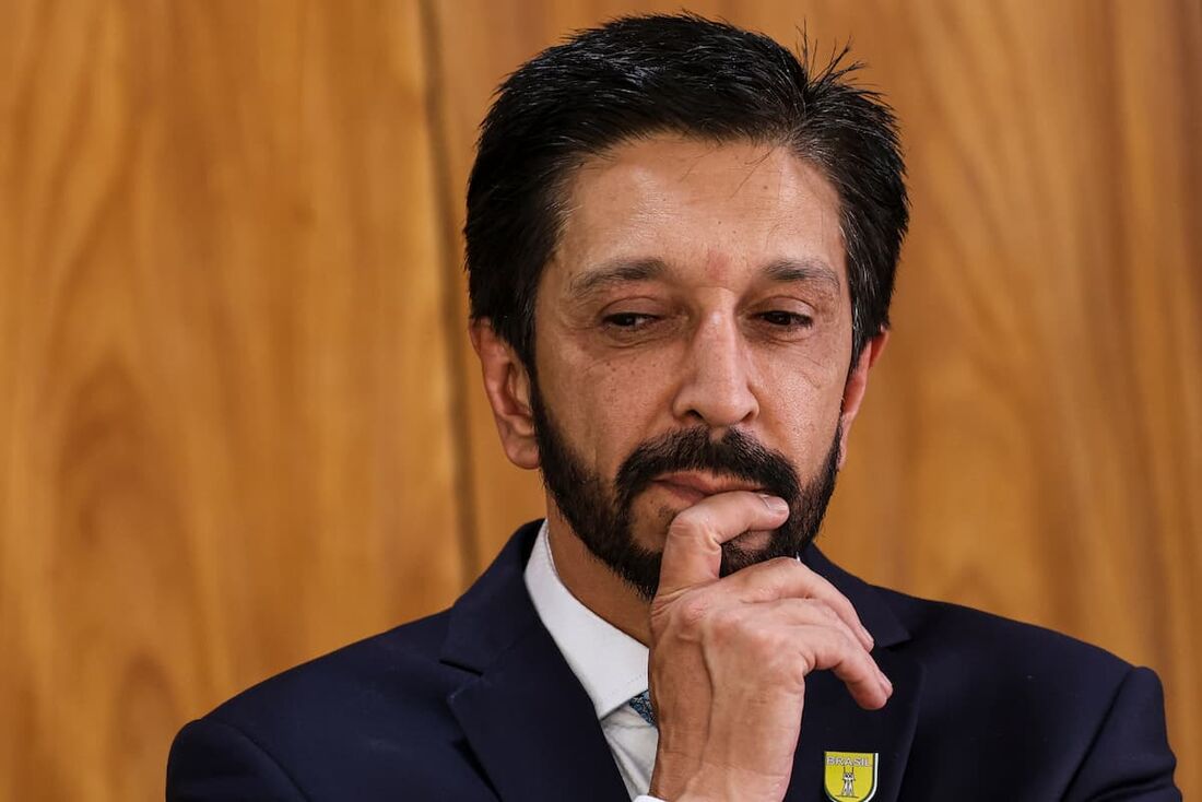 O prefeito de São Paulo, Ricardo Nunes
