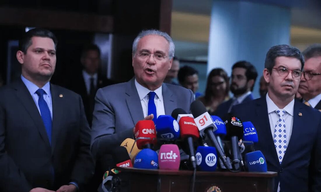 O senador Renan Calheiros (MDB-AL)