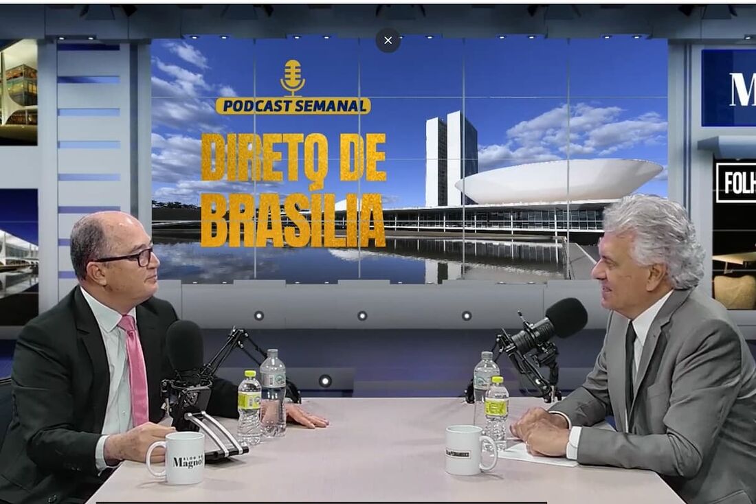 O governador de Goiás (D) fez duras críticas ao governo Lula (PT)