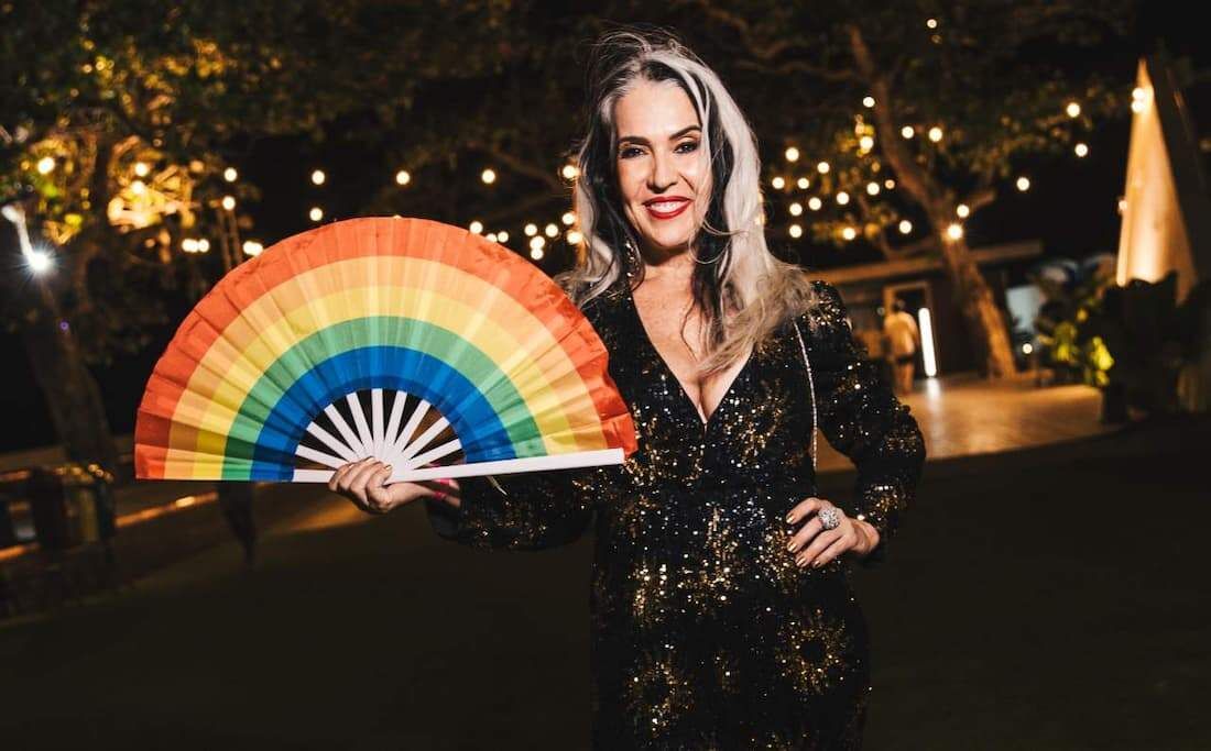 Maria do Céu é a criadora do evento Love Noronha