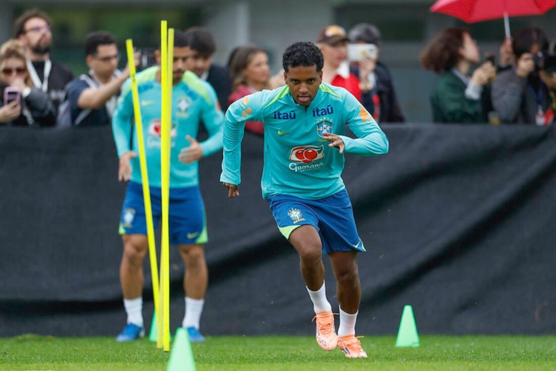 Rodrygo, atacante da seleção