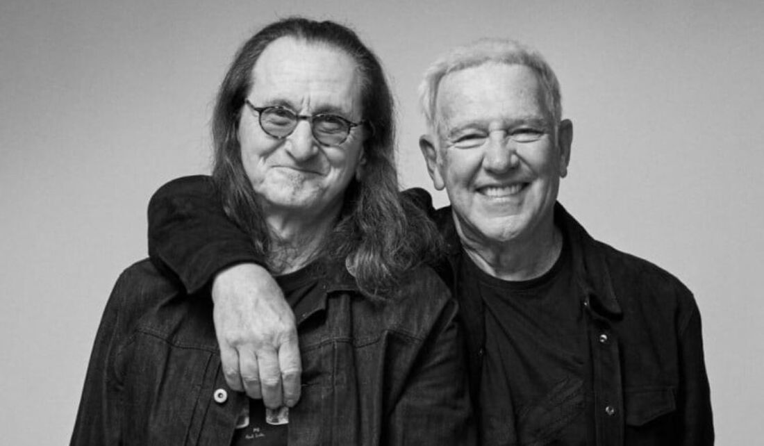 Geddy Lee e Alex Lifeson são os remanescentes do Rush