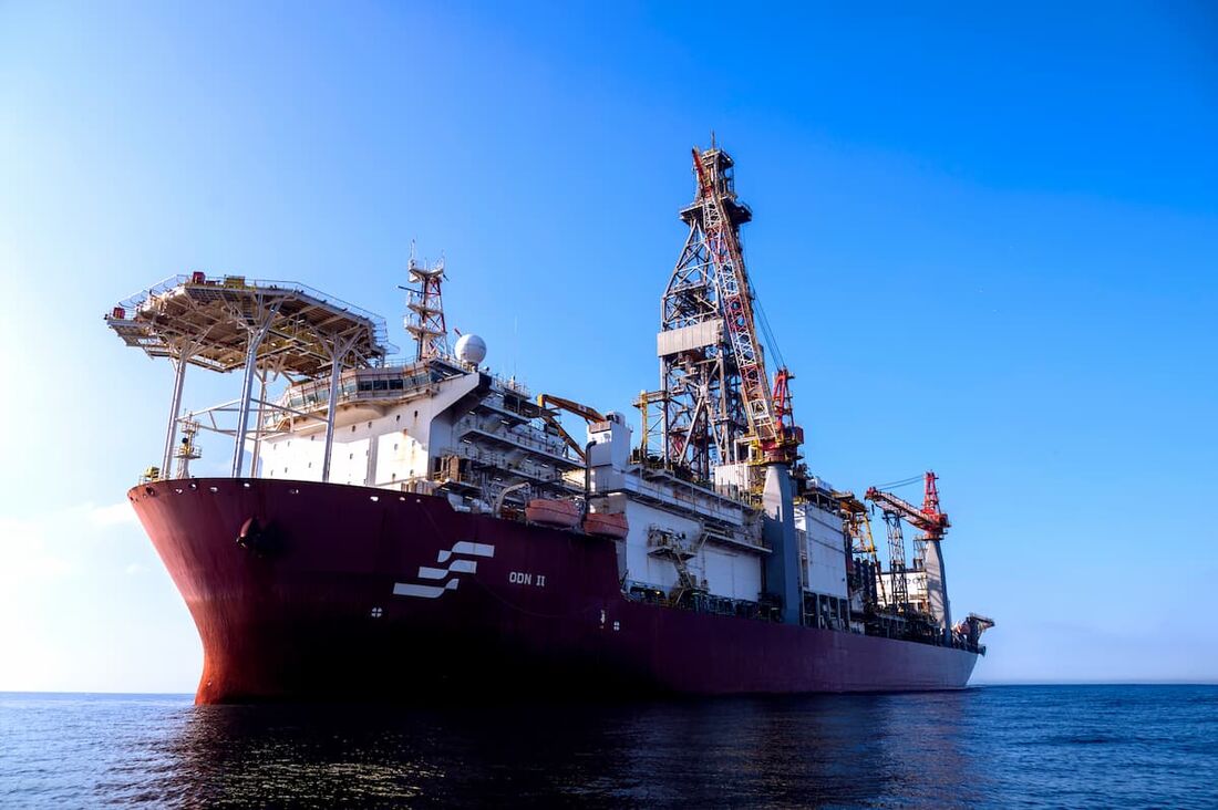 Sonda de perfuração NS-42 da Petrobras, que é usada para exploração de petróleo e gás.