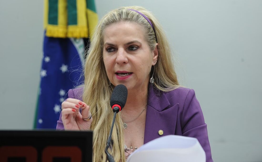 Deputada Luizianne Lins (PT-CE), detida após a interceptação pela Marinha israelense de embarcações da chamada Flotilha Global Sumud