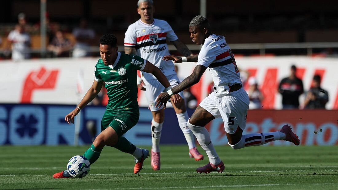 Palmeira venceu o São Paulo no Morumbi por 3x2, de virada