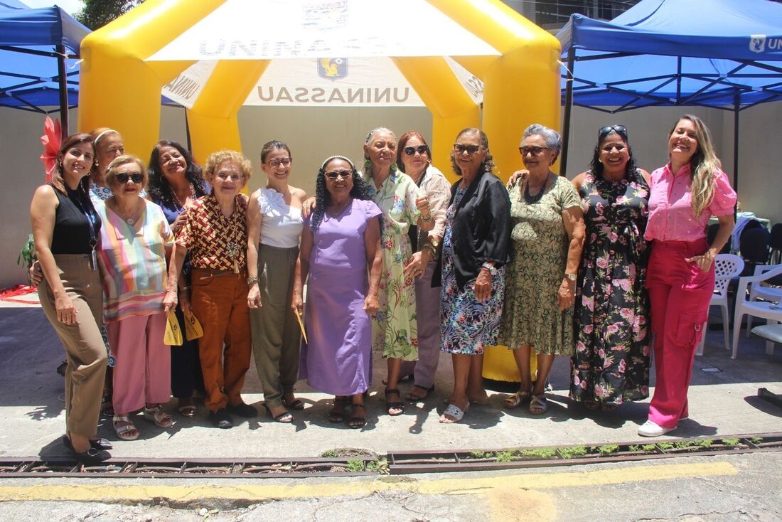 O evento transformou o espaço de consultas médicas em uma passarela de histórias e superação