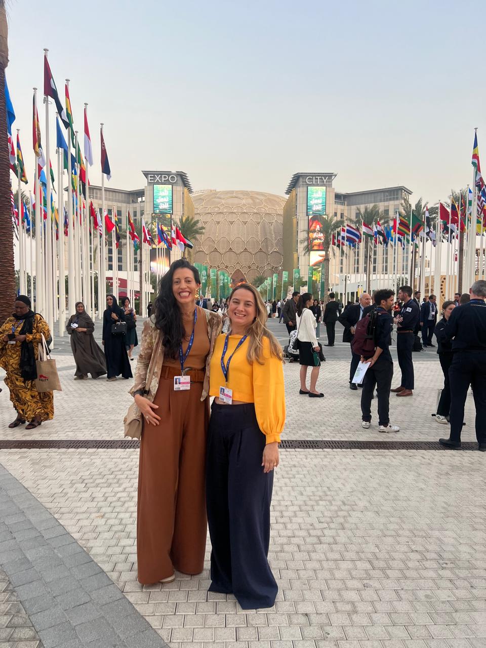 Registro da participação na COP 28 em Dubai