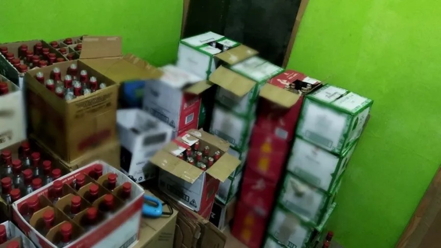 Fábrica de bebidas adulteradas