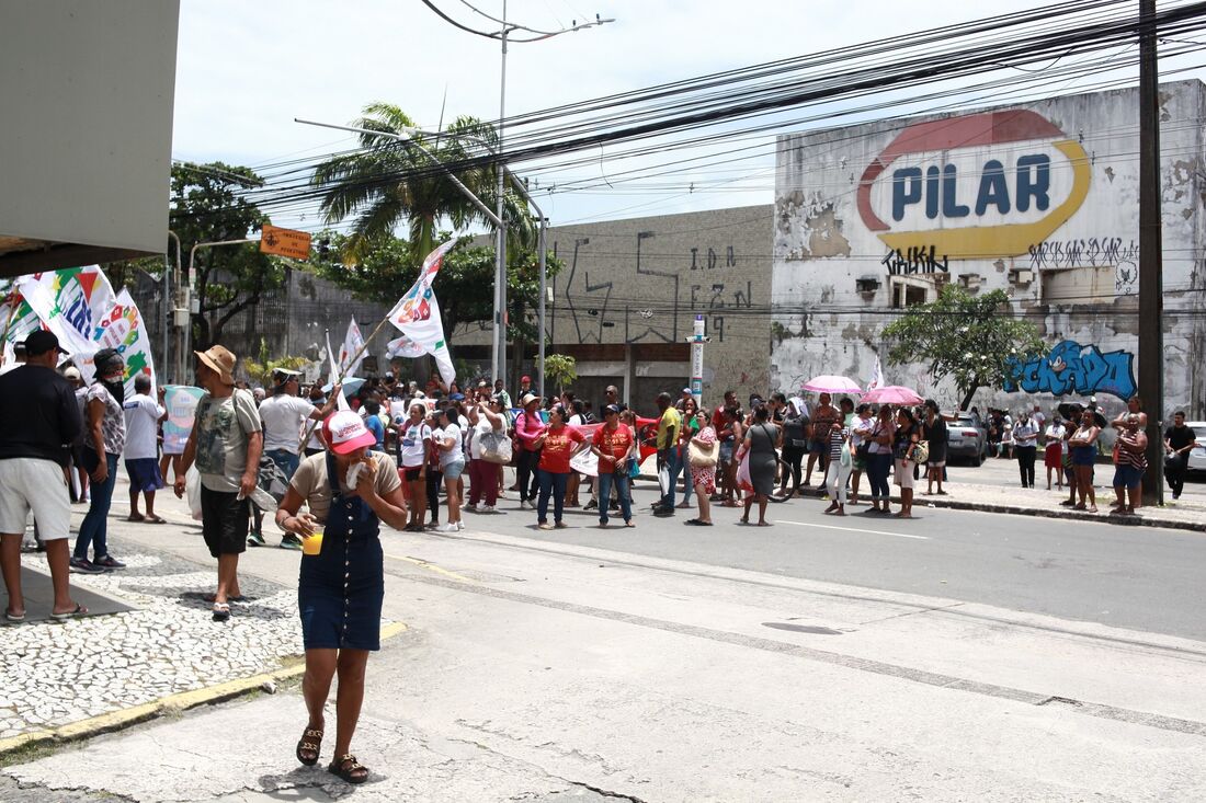 Protesto no Bairro do Recife