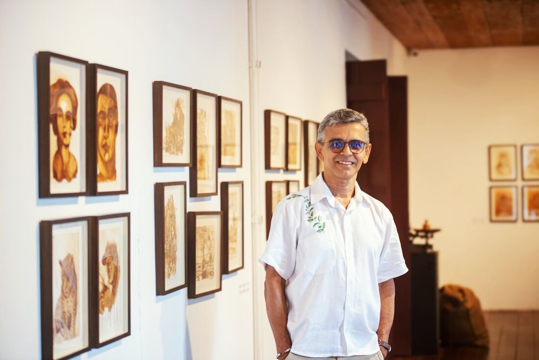 Abraão Figueiredo é curador e idealizador da exposição