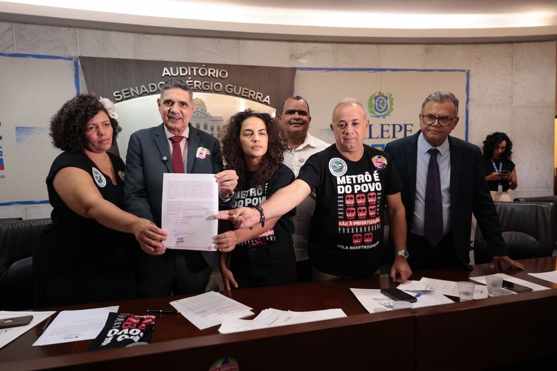 Audiência pública sobre a privatização do metrô