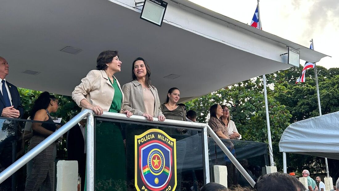 Governadora Raquel Lyra e vice-governadora Priscila Krause