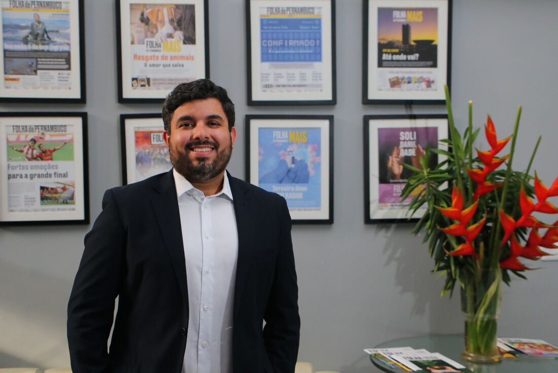 O advogado Yuri Oliveira, novo colunista da Folha de Pernambuco