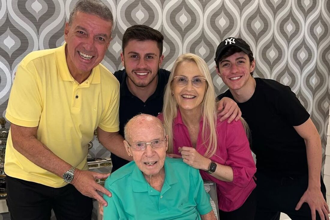 Zagallo e sua família