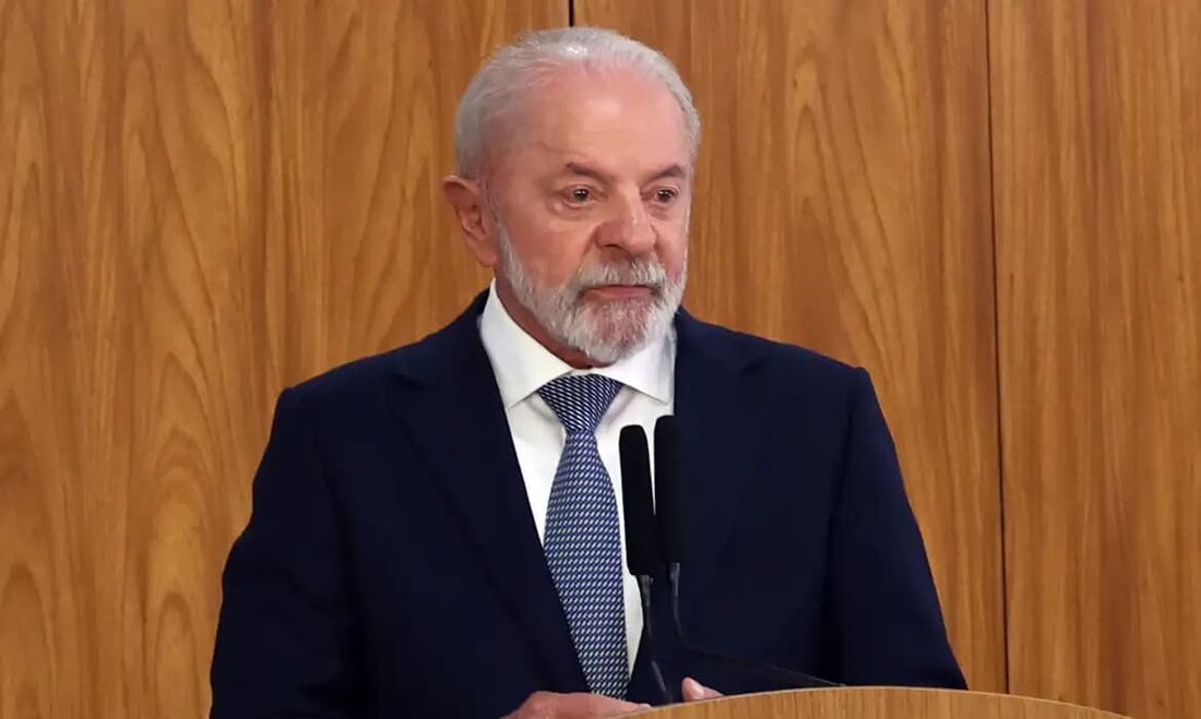 O presidente Luiz Inácio Lula da Silva (PT)