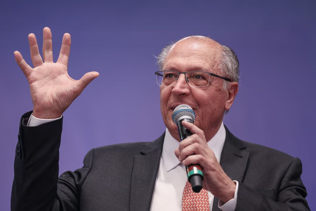 O vice-presidente Geraldo Alckmin