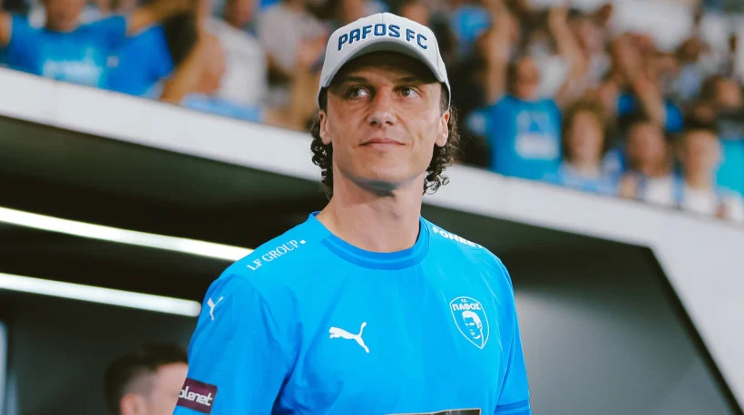 David Luiz se tornou o segundo jogador mais velho a marcar um gol pela Champions League