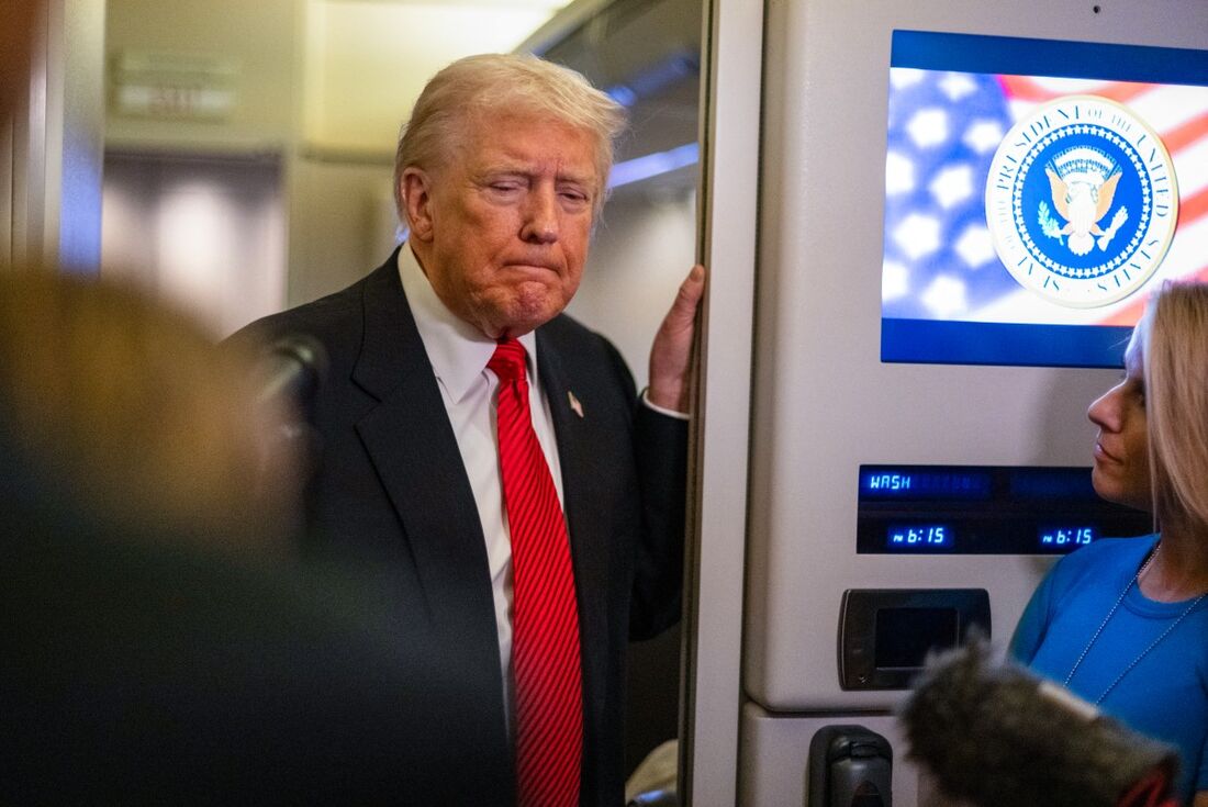 O presidente dos EUA, Donald Trump