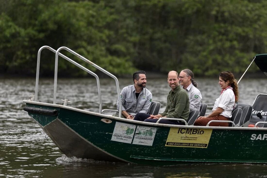 Príncipe William no Rio de Janeiro