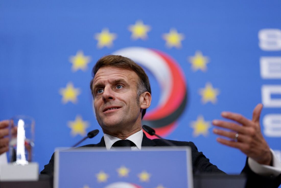 O presidente francês, Emmanuel Macron