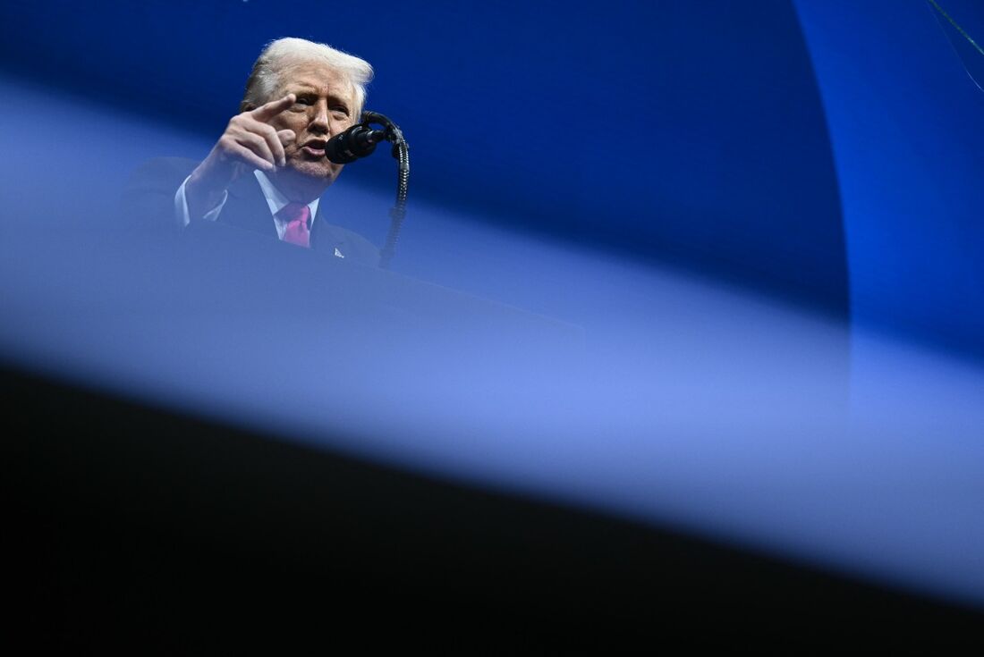 Donald Trump, presidente do Estados Unidos