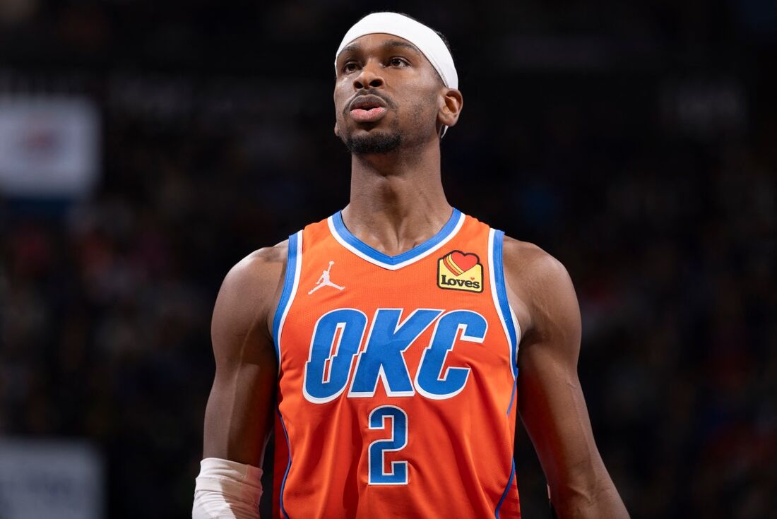 Shai Gilgeous-Alexander, armador e camisa 2 do Oklahoma City Thunder