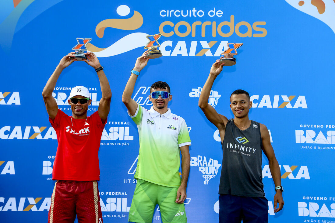 Rafael Almeida Silvestre foi campeão da etapa de Fortaleza do Circuito de Corridas CAIXA/Brazil Run Series