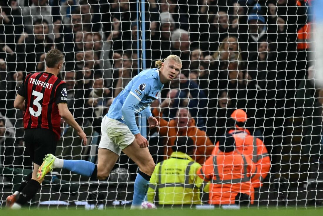 Erling Haaland, atacante do Manchester City 