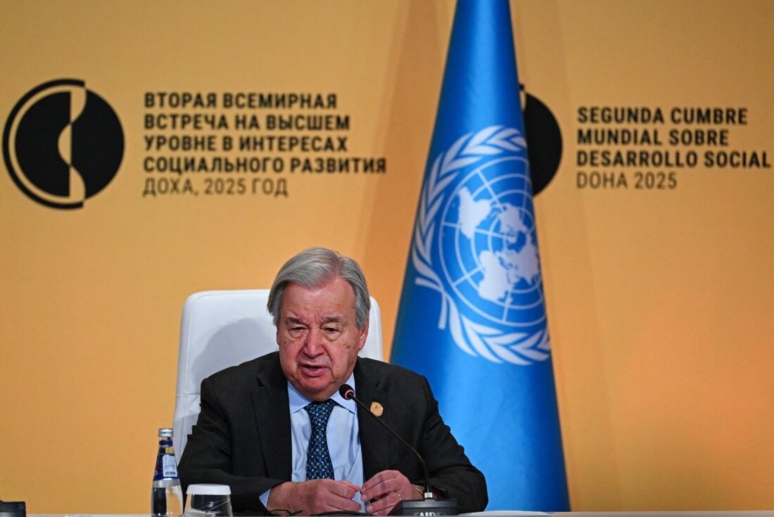 O secretário-geral da ONU, António Guterres