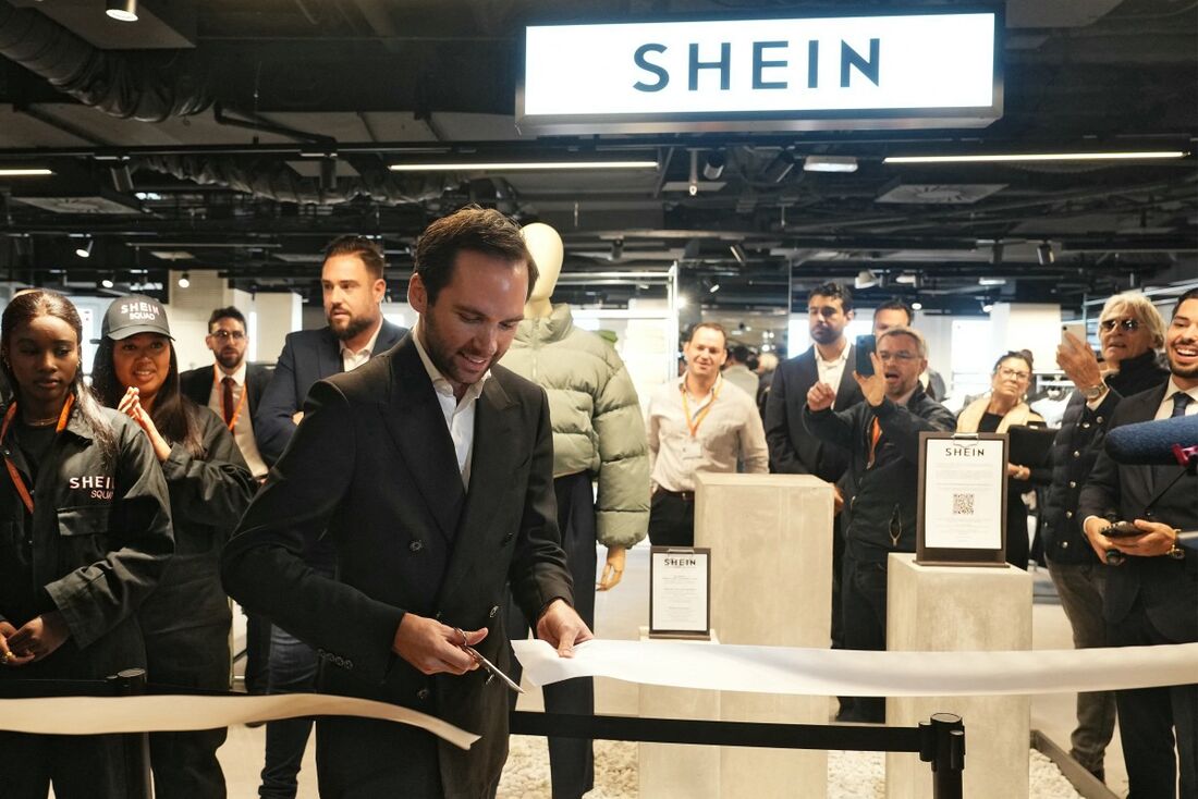 Shein inaugura em Paris sua primeira loja física com forte presença policial
