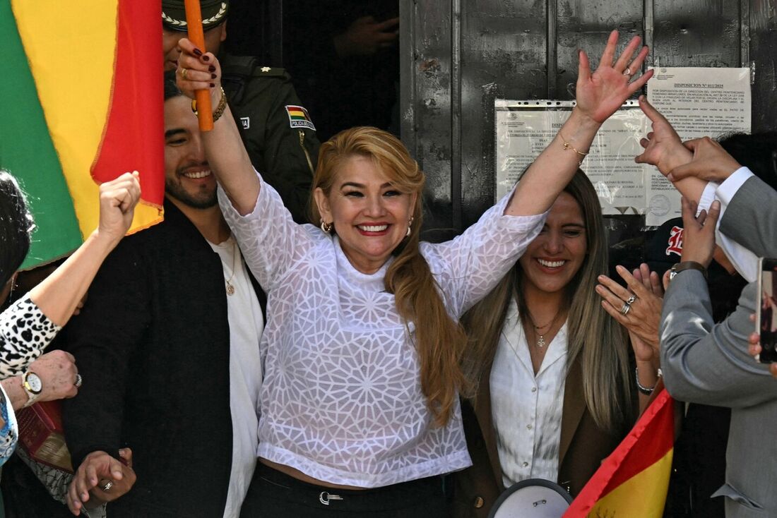 Áñez, uma advogada de 58 anos, foi presa em 2021 e condenada no ano seguinte a 10 anos de prisão pelo crime de "resoluções contrárias à lei"