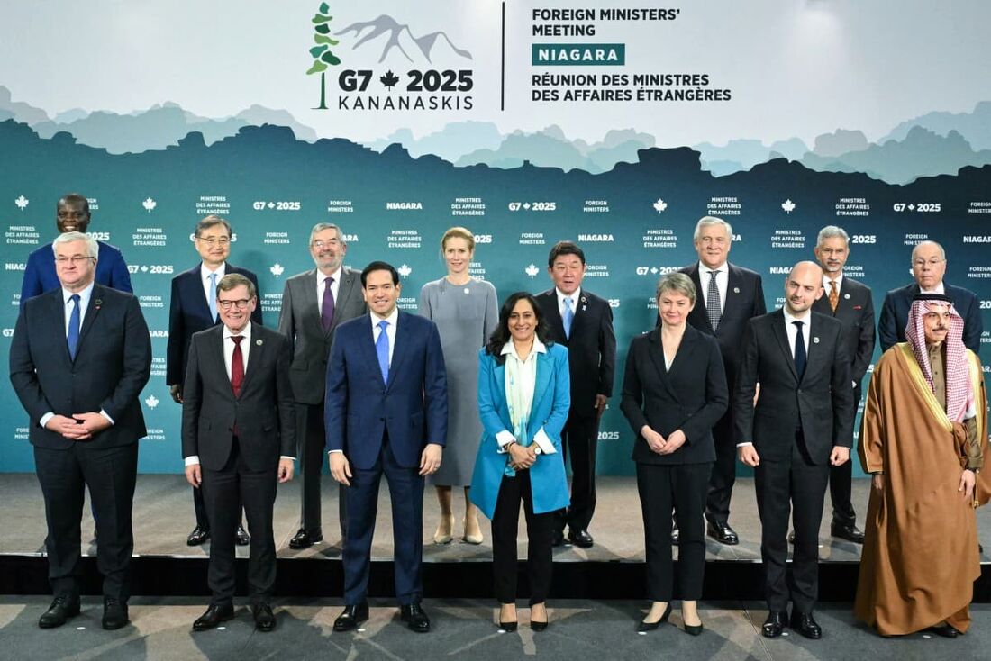 Ministros das Relações Exteriores do G7 se reúnem no Canadá