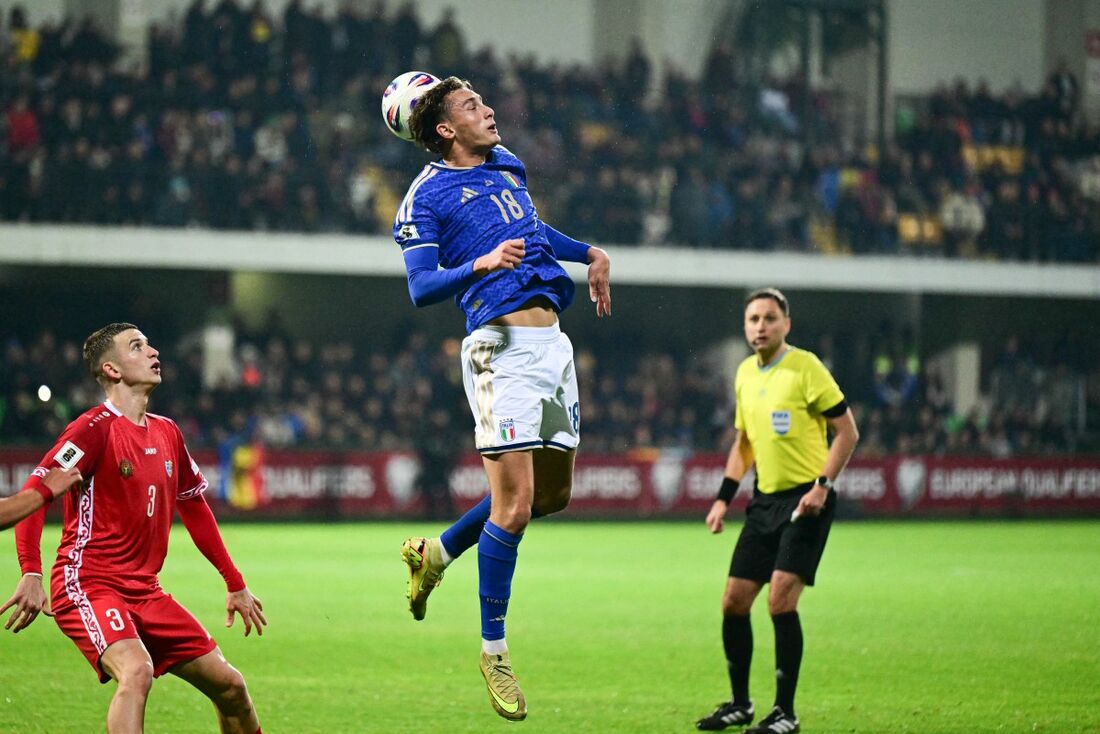 Itália vence Moldávia, mas se vê em uma situação praticamente impossível para conquistar a vaga direta na Copa do Mundo de 2026