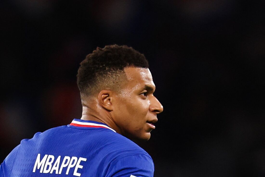 Kylian Mbappé, atacante francês do Real Madrid