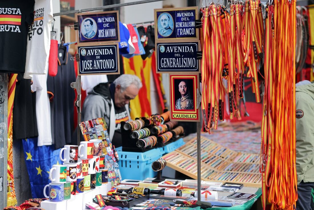 A figura do ditador ainda é controversa e divide opniões na Espannha