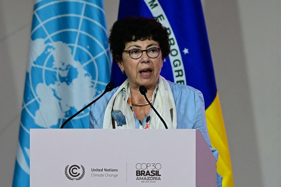 A ministra francesa de Transição Ecológica, Monique Barbut