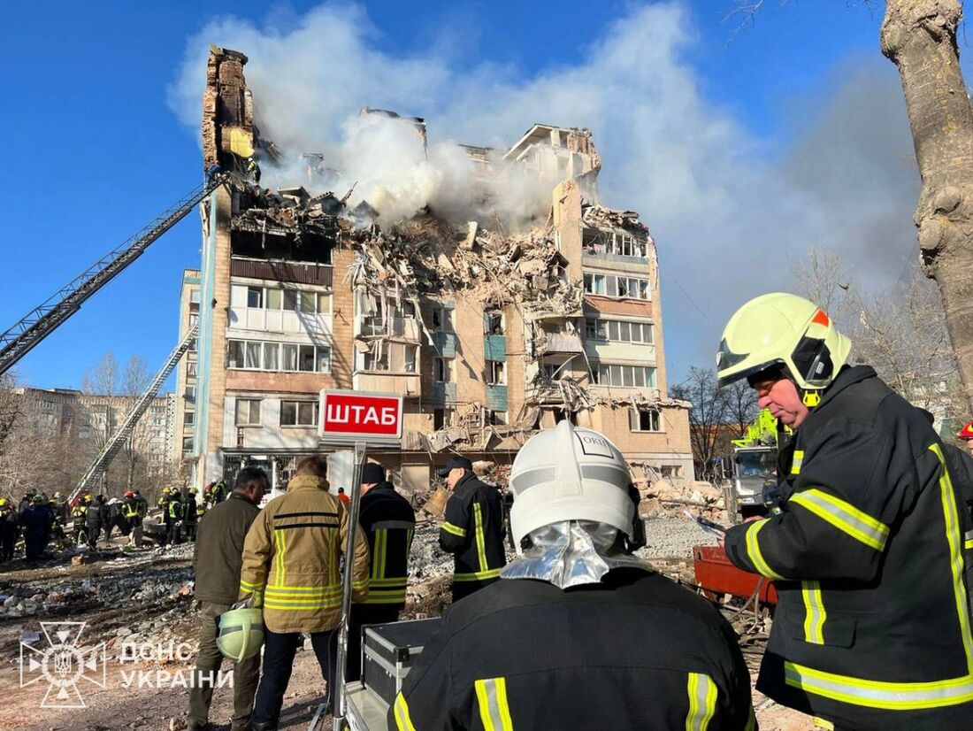 Ataque russo deixa 19 mortos na Ucrânia