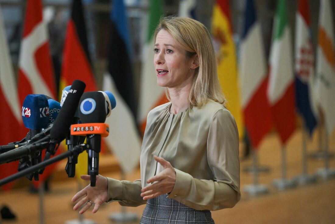 Kaja Kallas, chefe da diplomacia da União Europeia (UE)