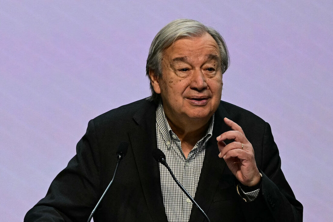 Secretário-geral das Nações Unidas, António Guterres