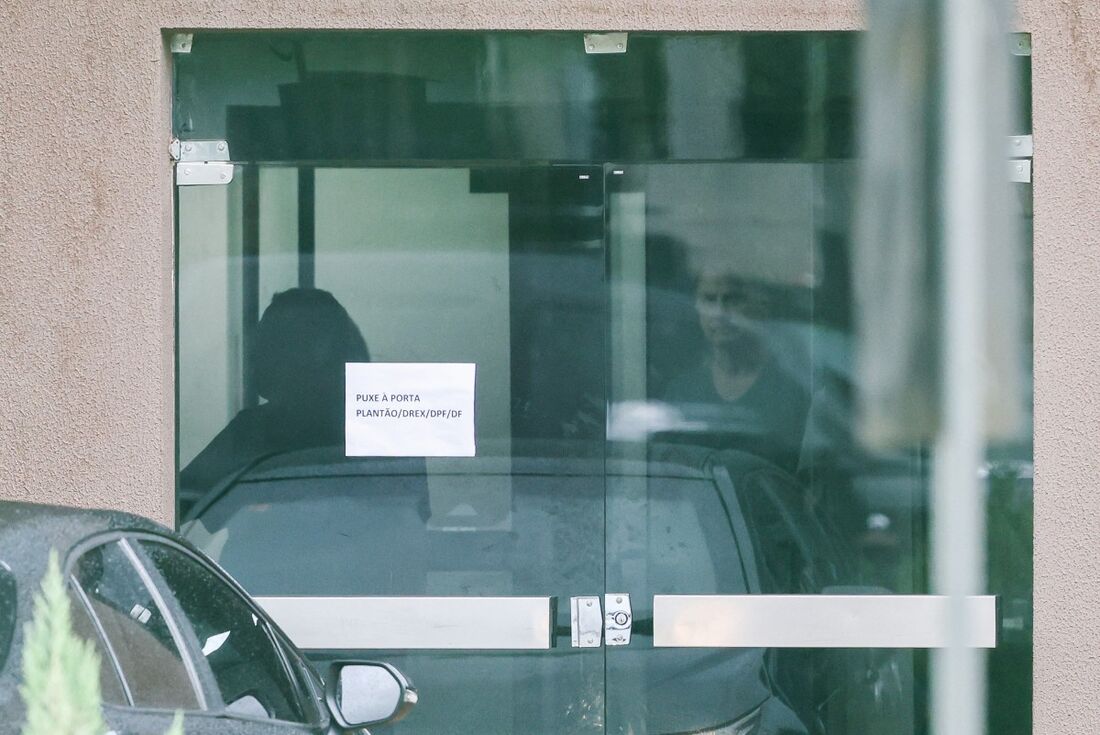 Ex-presidente Jair Bolsonaro preso na sede da Polícia Federal (PF), em Brasília