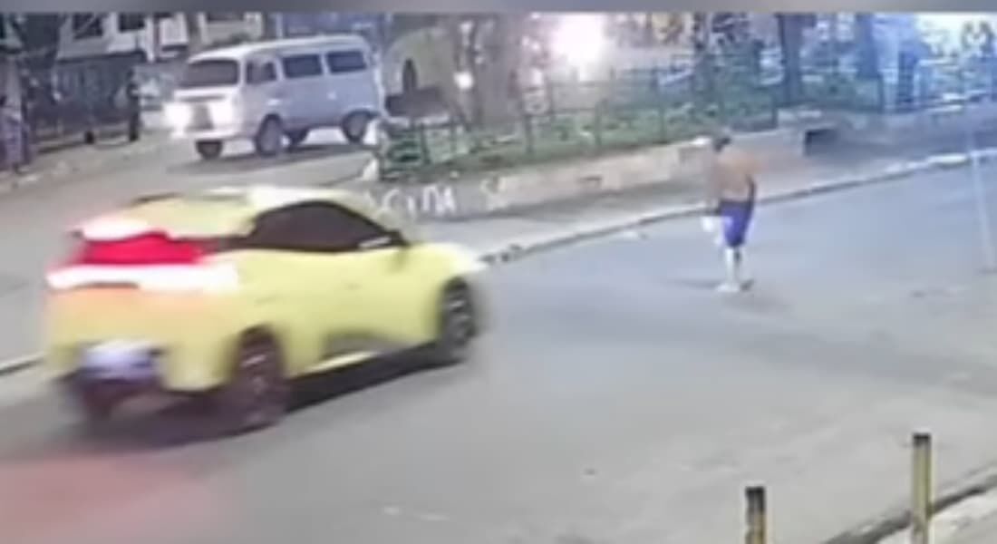 Idoso morre após ser atropelado enquanto atravessava a rua, em São Lourenço da Mata