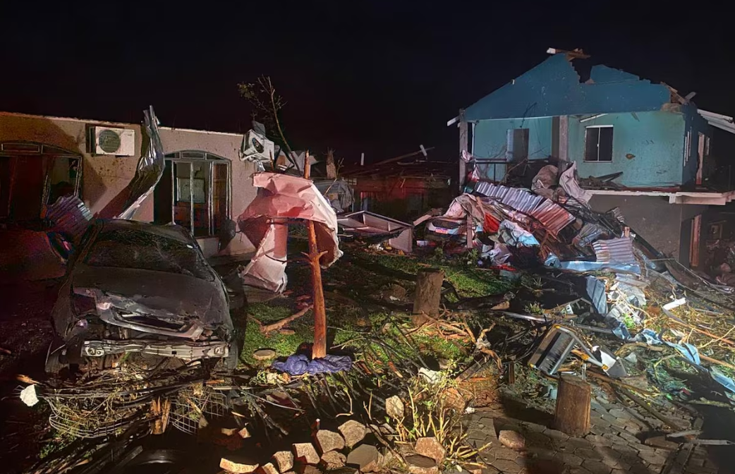 Tornado no Paraná
