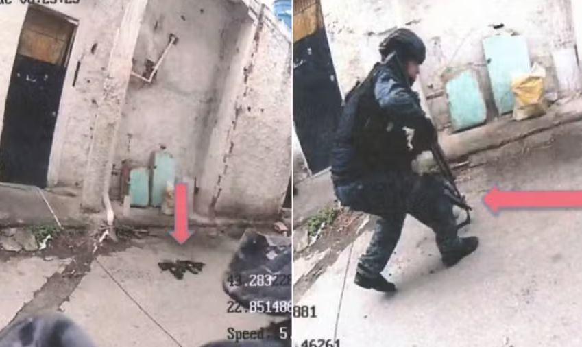 Câmera de agente flagrou policial pegando fuzil no chão 