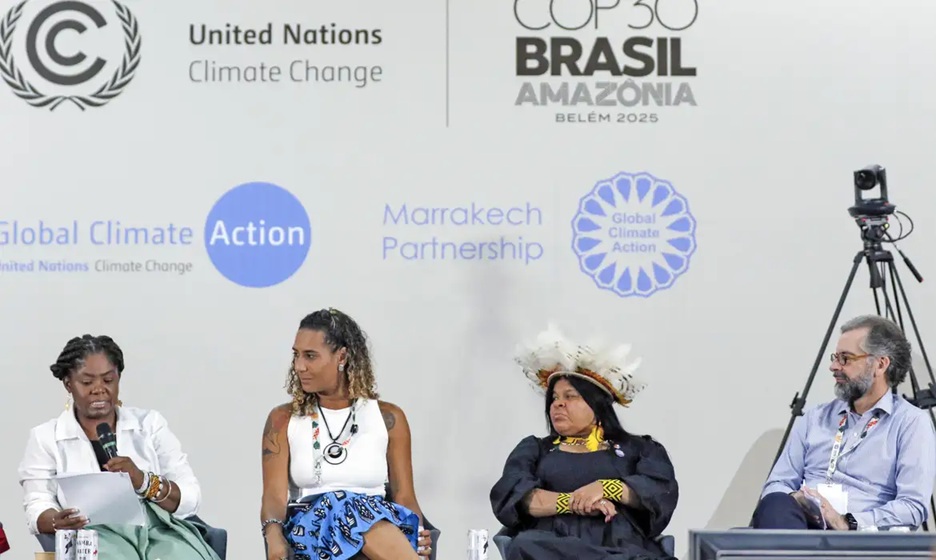 Vice-presidente da Colômbia, Francia Márquez, participou de um painel na COP30
