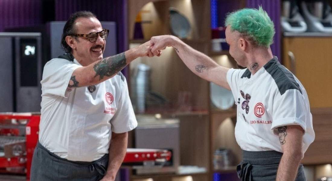 A final do MasterChef Confeitaria foi disputada por Ramiro Bertassin e Léo Salles