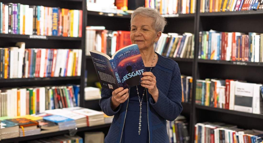 Iêda Lima lança livro após diagnóstico de câncer