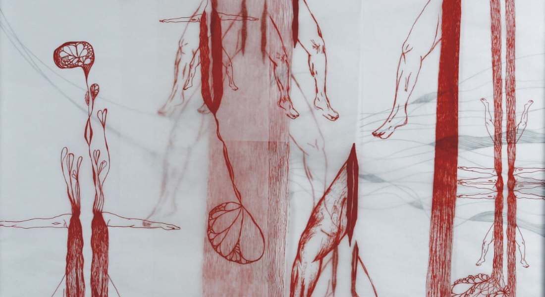 "Carnificina", de Oriana Duarte, está entre as obras expostas