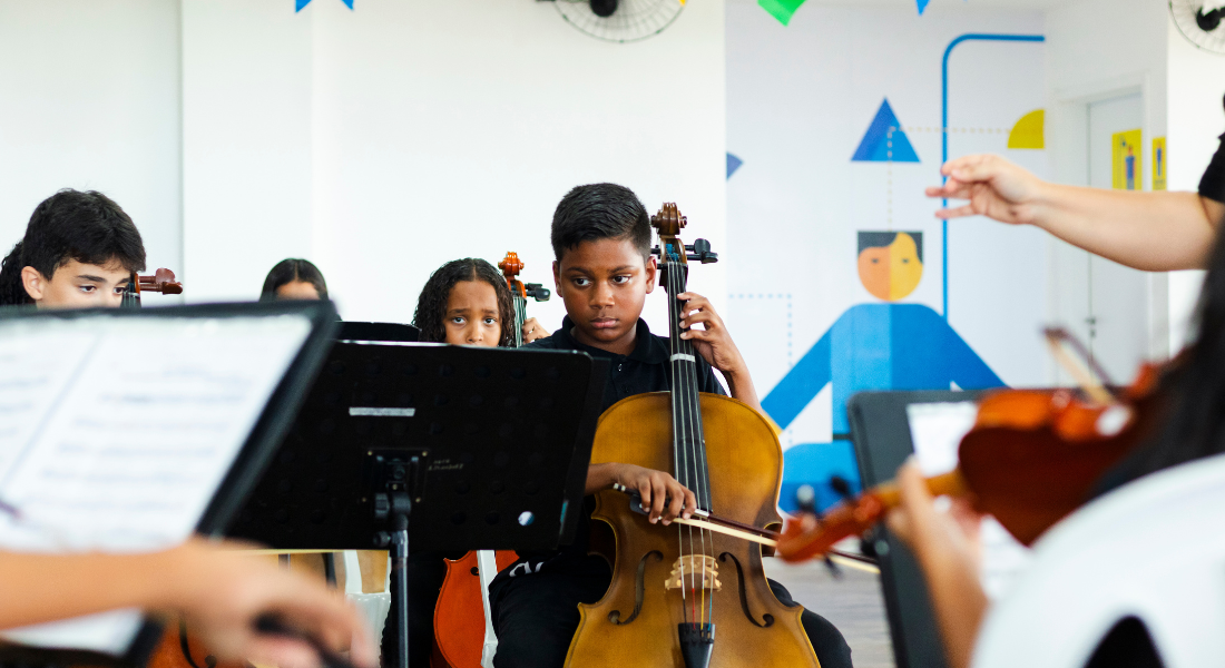 Orquestra Infantil Criança Cidadã faz concerto nesta quarta (5), em Jaboatão dos Guararapes